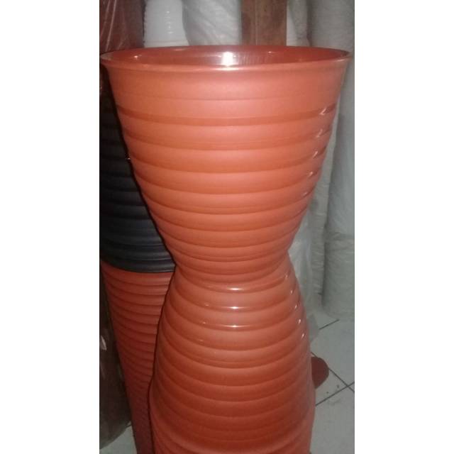 Pot bunga tawon pirus 30 merah