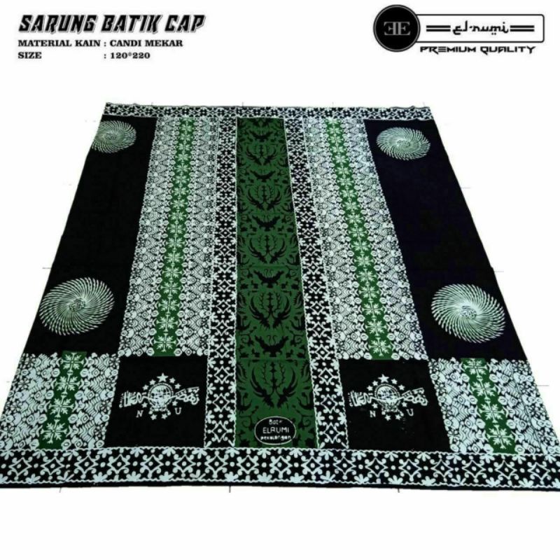 Sarung batik cap NU||sarung batik elrumi||sarung pria dewasa murah terbaru