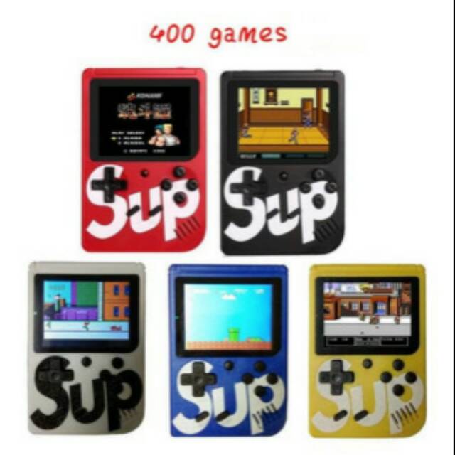 Gameboy Retro Sup 400 in 1 dengan stik
