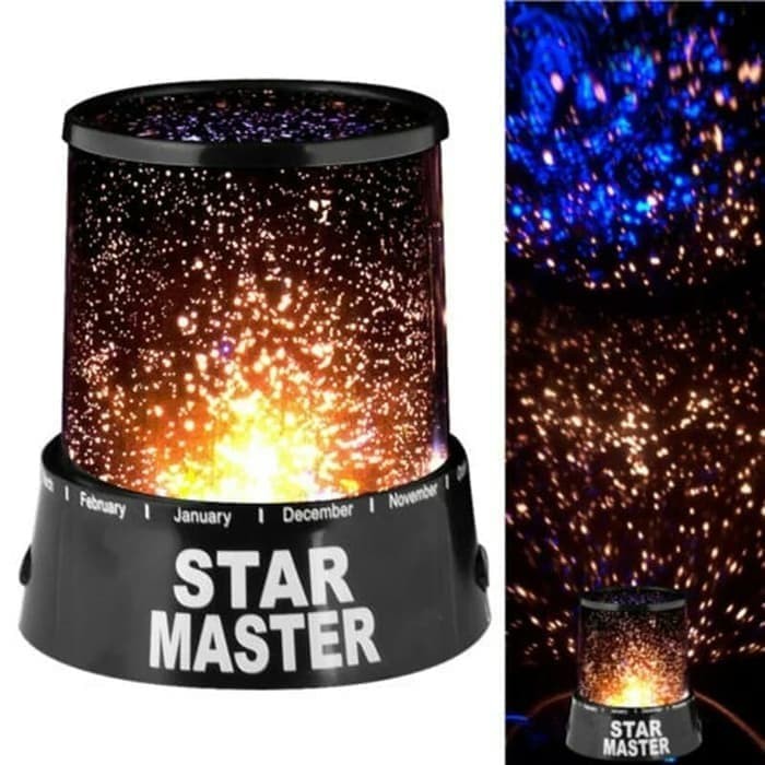 Lampu Tidur Star Master Proyektor Bulan Bintang Led