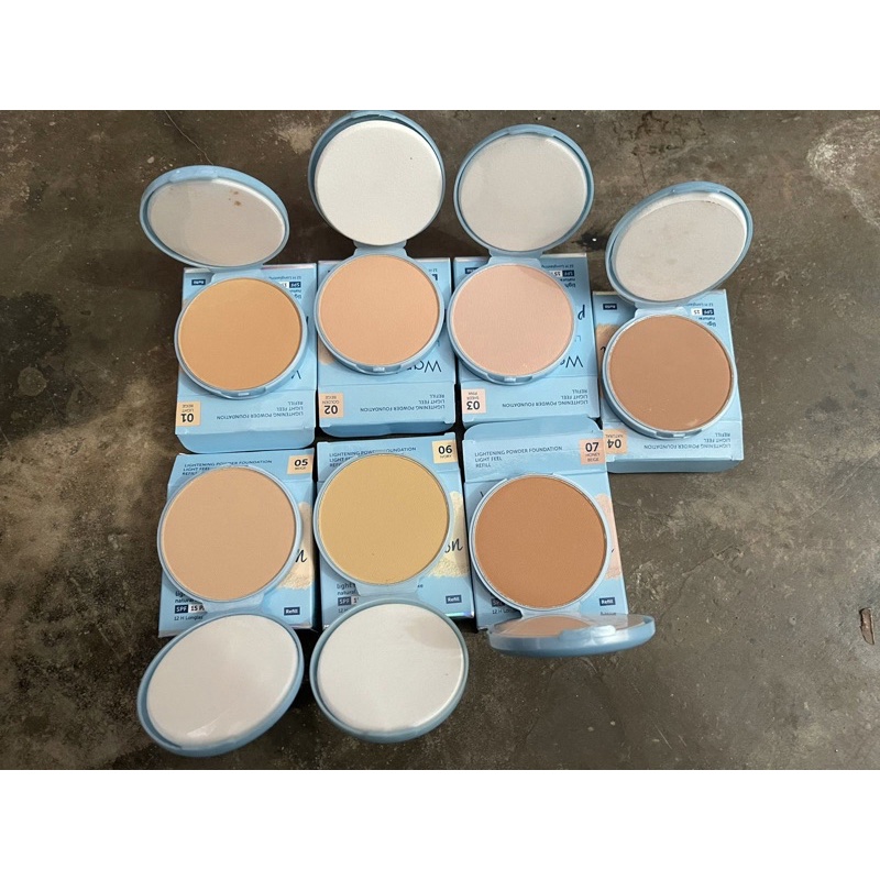 [ pa ][ refill ] wardah lightening powder foundation-bedak padat wardah lightening powder foundation