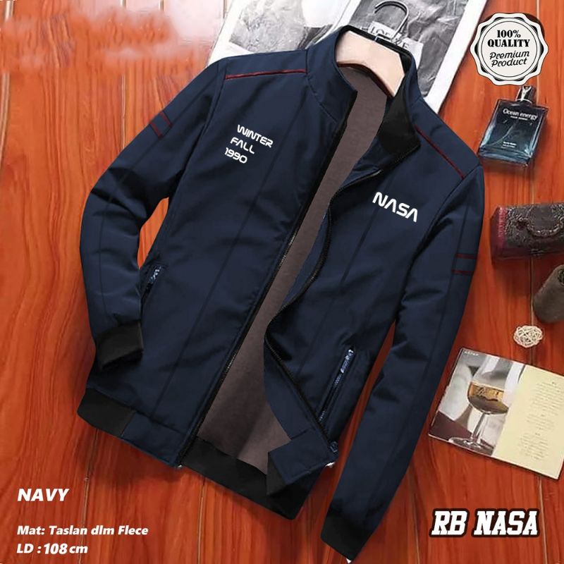 jaket winter rubby / winter rubby nasa / jaket nasa / jaket nasa tebal / jaket luar angkasa