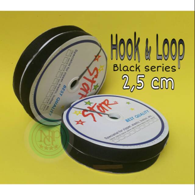 HOOK &amp; LOOP / PEREPET / VELCRO STRAP/ 2,5 CM