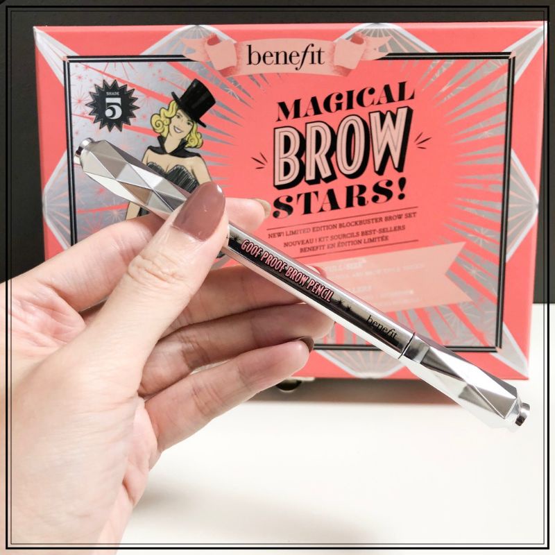 PRELOVED BENEFIT GOOF PROOF BROW PENCIL WITH BOX LIKE NEW