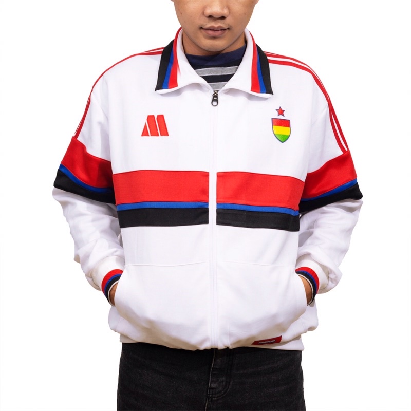 Kamengski - Motown White Tracktop Jacket