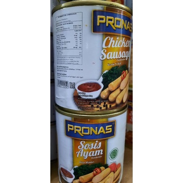 sosis ayam pronas chicken sausage