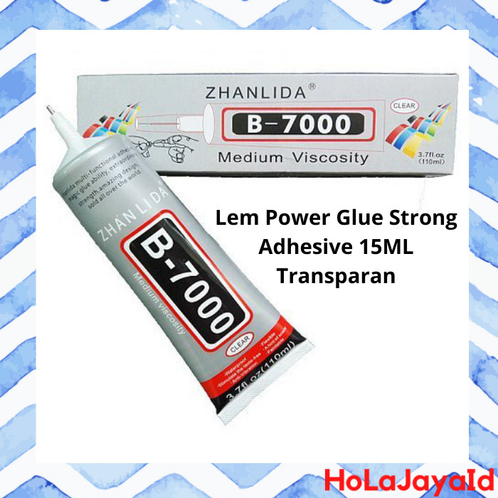 

Lem Power Glue Strong Adhesive 15ML ZHANLIDA Transparan