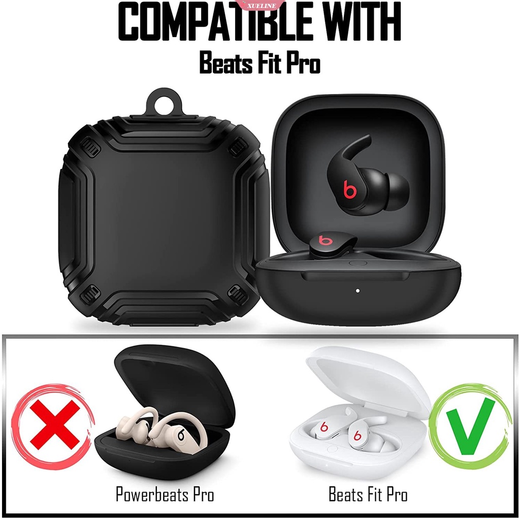 Hard Case Full Body Dengan Gantungan Kunci Untuk Beats Fit Pro