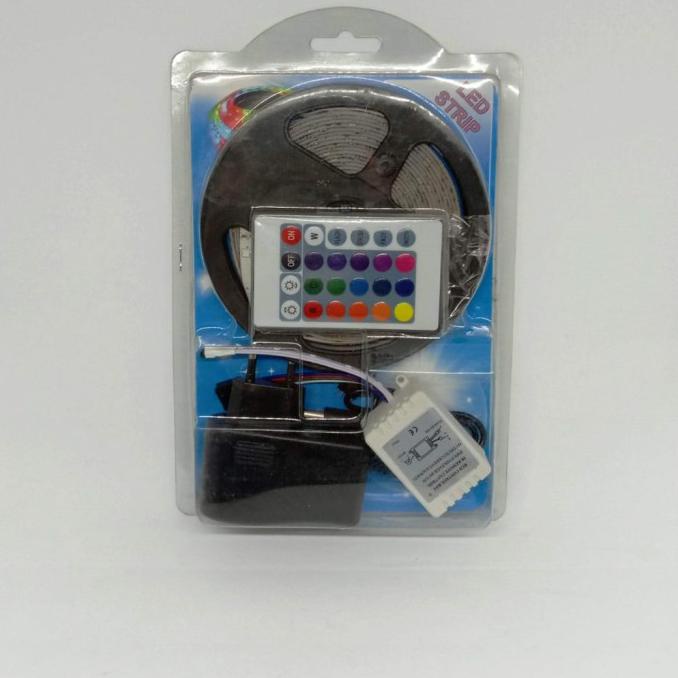 Sale Lampu Led Strip Rgb Remote Warna Warni 2835 / 3528 / 5050 - 2835 Mata Kecil Hot Sale