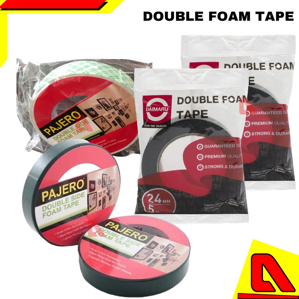 

DOUBLE FOAM TAPE PAJERO DOUBLE TAPE FOAM PAJERO DOUBLE FOAM HIJAU PUTIH PAJERO MURAH