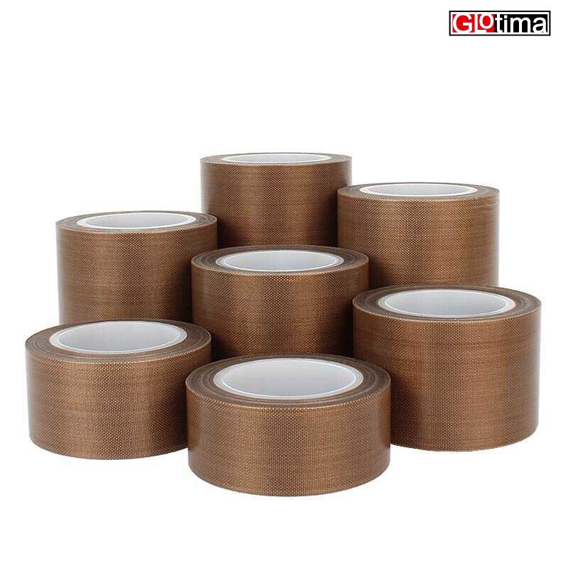 Solasi Selotip Lakban Isolasi Tahan Panas PTFE Teflon Heat Tape Lakban PTFE Sealer Heat Insulation