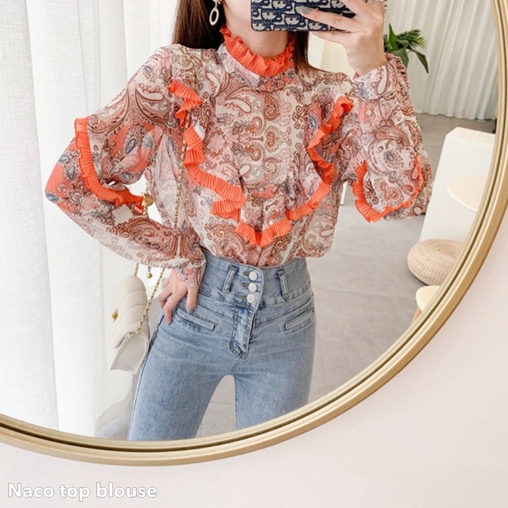 Naco top blouse -Thejanclothes