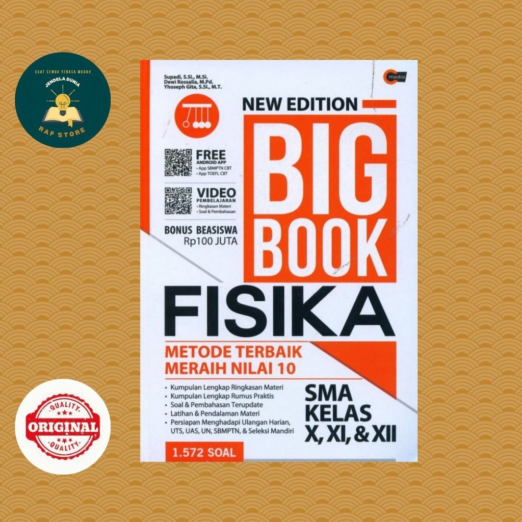 New Edition Big Book Fisika SMA Kelas X, XI, & XII