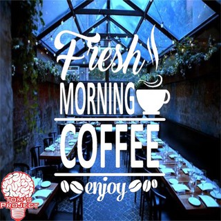  Stiker  Unik Kaca Cafe  Dinding  Office Wall Sticker Fresh 