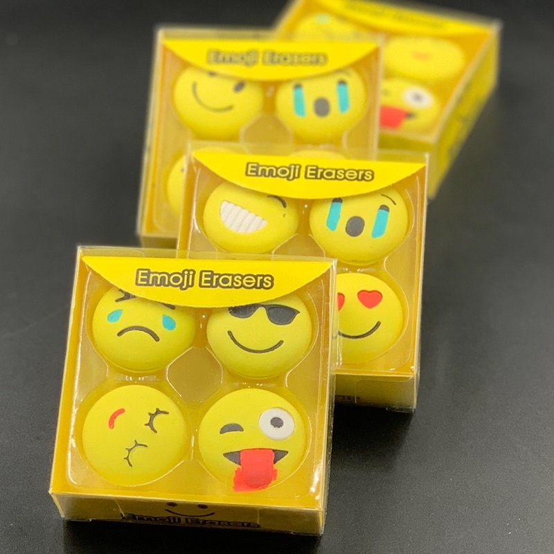 

Penghapus EMOJI ERASER isi 4pcs