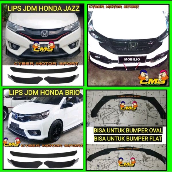 lips bumper brio. winglet brio spoiler bumper mobil universal.