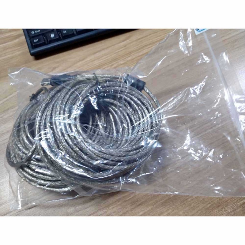 Kabel Sambungan Ekstensi USB Male ke Female 19 Meter Plug and Play