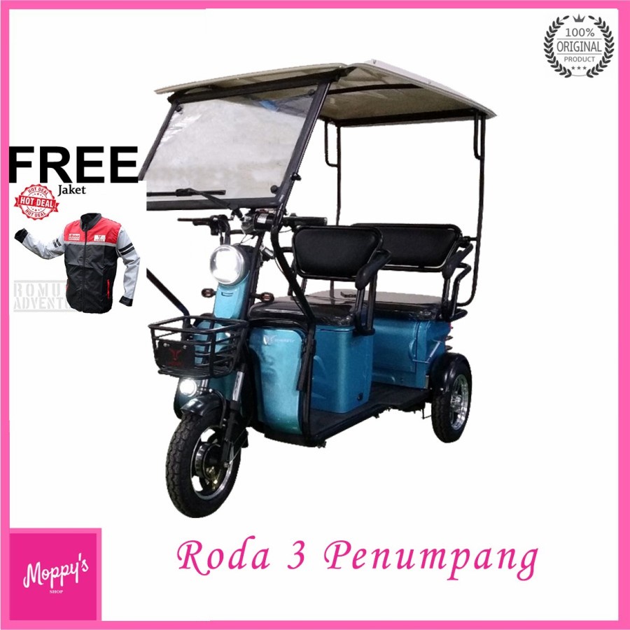 SEPEDA MOTOR UWINFLY RODA 3 ANGKUT NEW U WINFLY RODA 3 SEPEDA