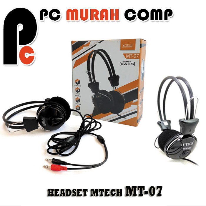 Headset Gaming M-TECH MT07 Original