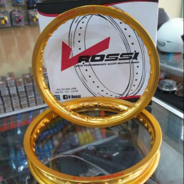 Velg Rossi SET 140/160 X 14 Wm Gold (Ring 14) Matic