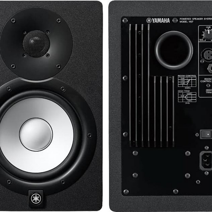 Jual SPEAKER MONITOR YAMAHA HS 7 /HS7 MONITOR SPEAKER BLACK ORIGINAL