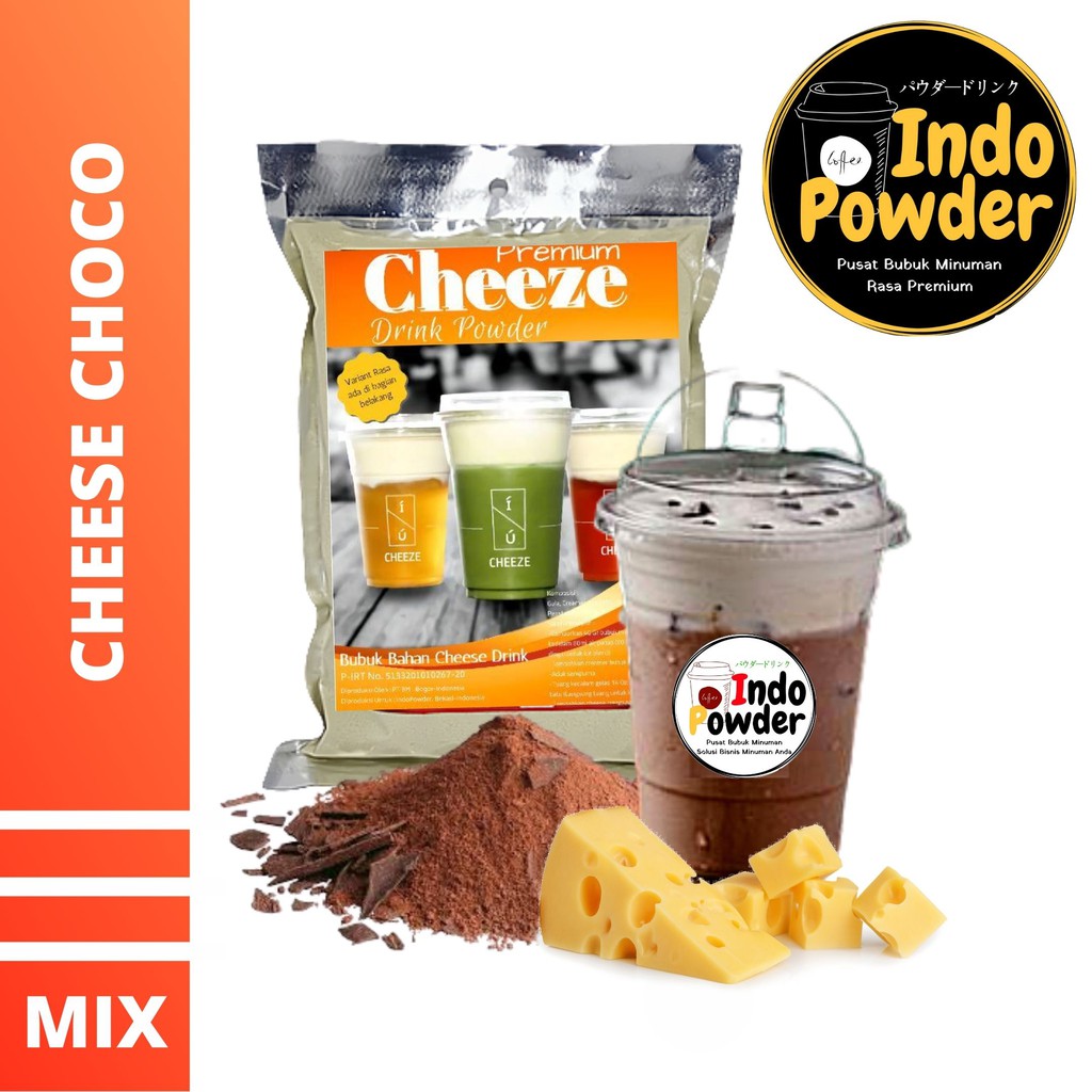 Bubuk Minuman CHEESE CHOCO 1Kg - Bubuk CHEESE CHOCO 1Kg - CHEESE CHOCO Bubuk 1Kg