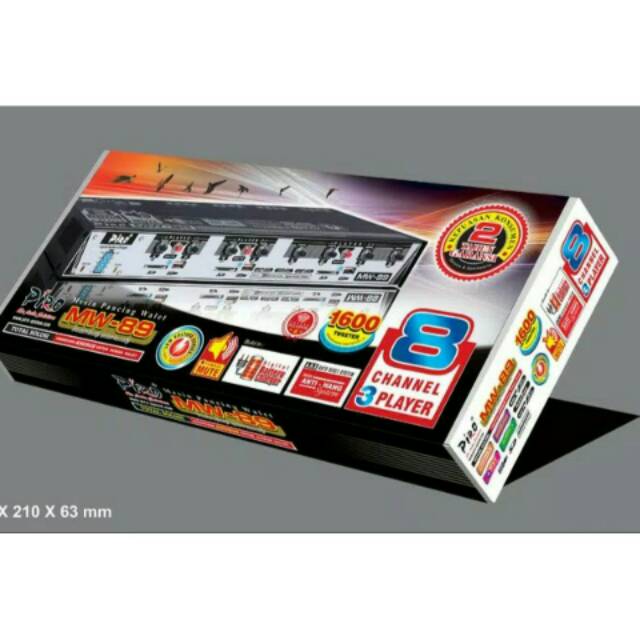 Ampli Walet Piro MW 89 Amplifier Walet MW89