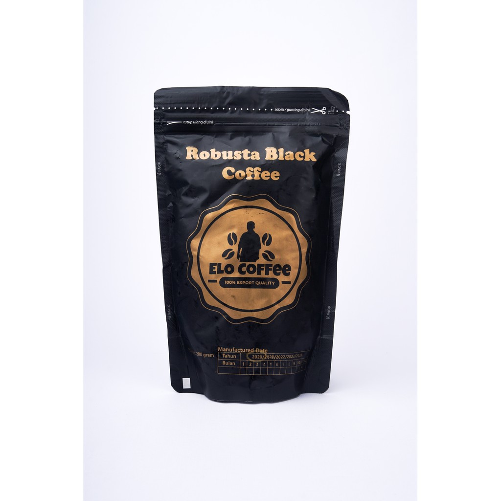 

Kopi Hitam Bubuk Robusta 200 gram