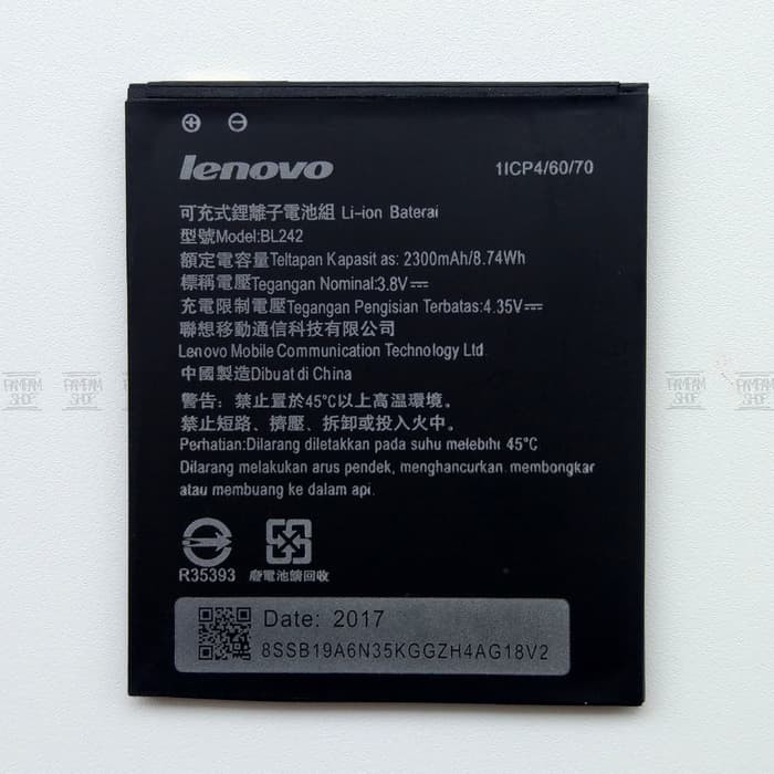BARU  Baterai Handphone Lenovo A6600 + Plus BL242 Original | BL 242 A6600+