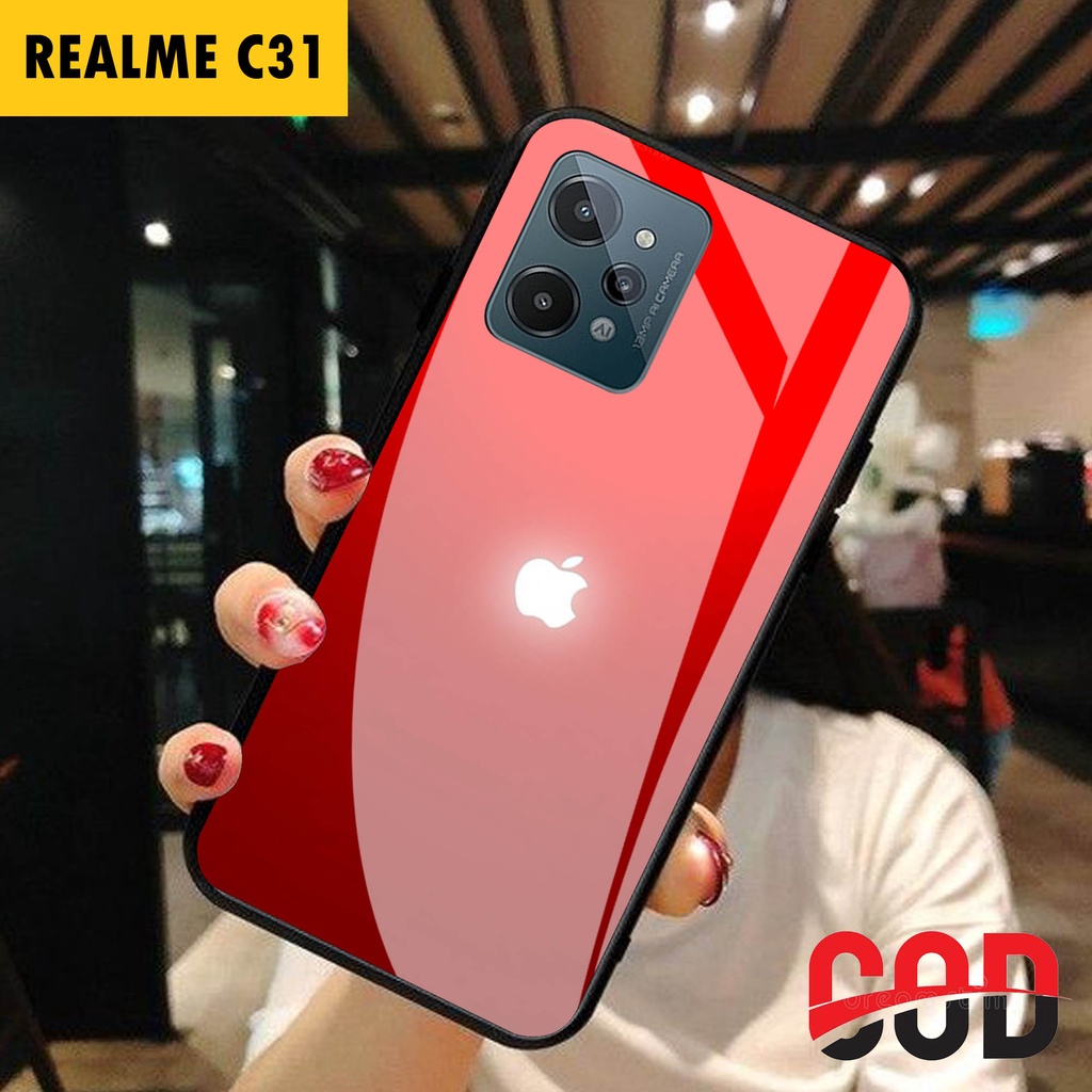 [A01] Case Realme C31 / Softcase Kaca Kilau Realme C31 / Casing Handphone Realme C31 / Case Realme C