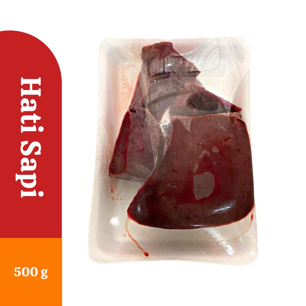 

Beef Liver / Hati Sapi 500 gr