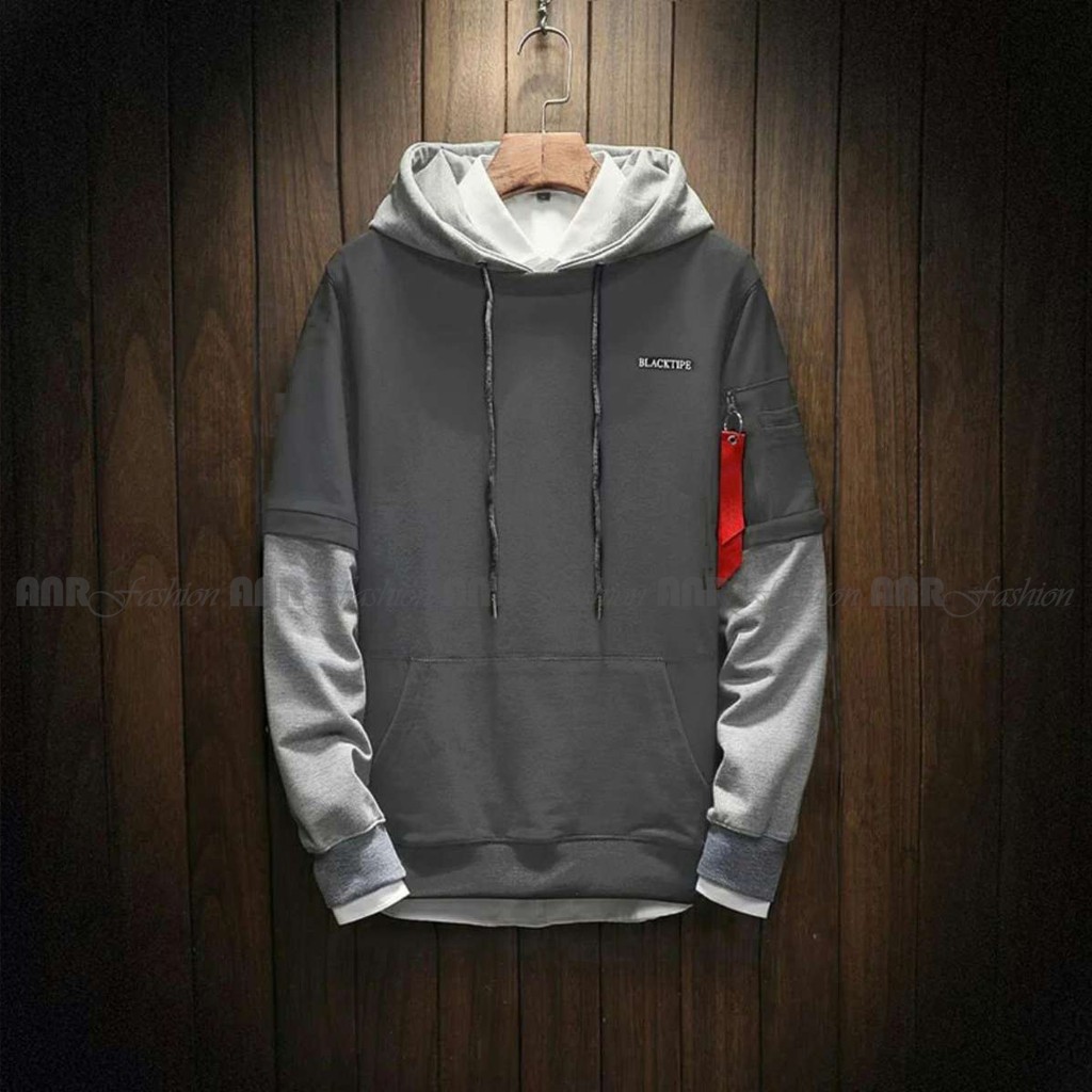 SWEATER HOODIE BLACKTIPE REGLAN