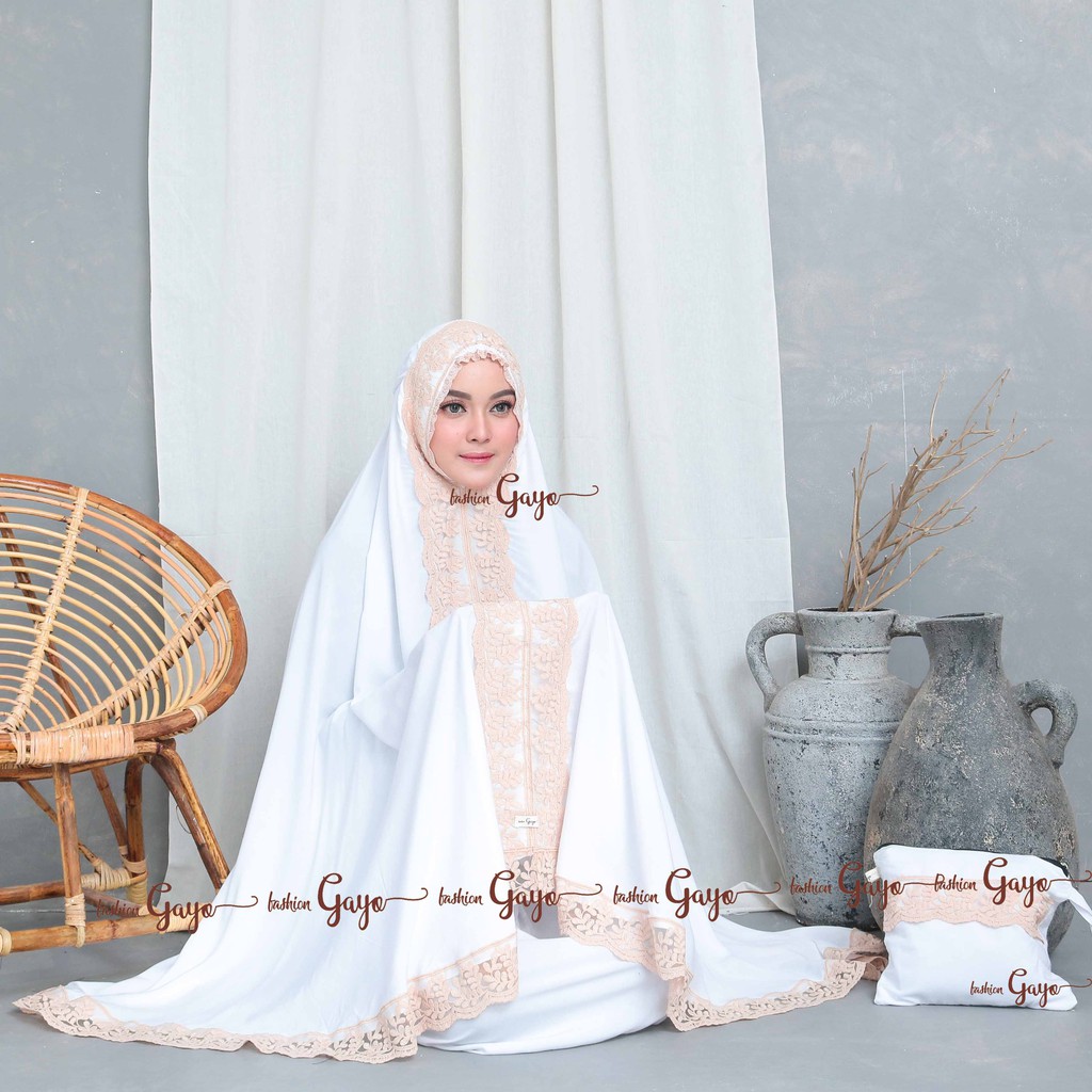 Mukena Bali Katun Rayon Putri Malu