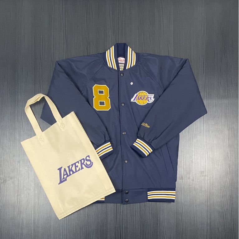 JAKET BOMBER VARSITY LAKERS