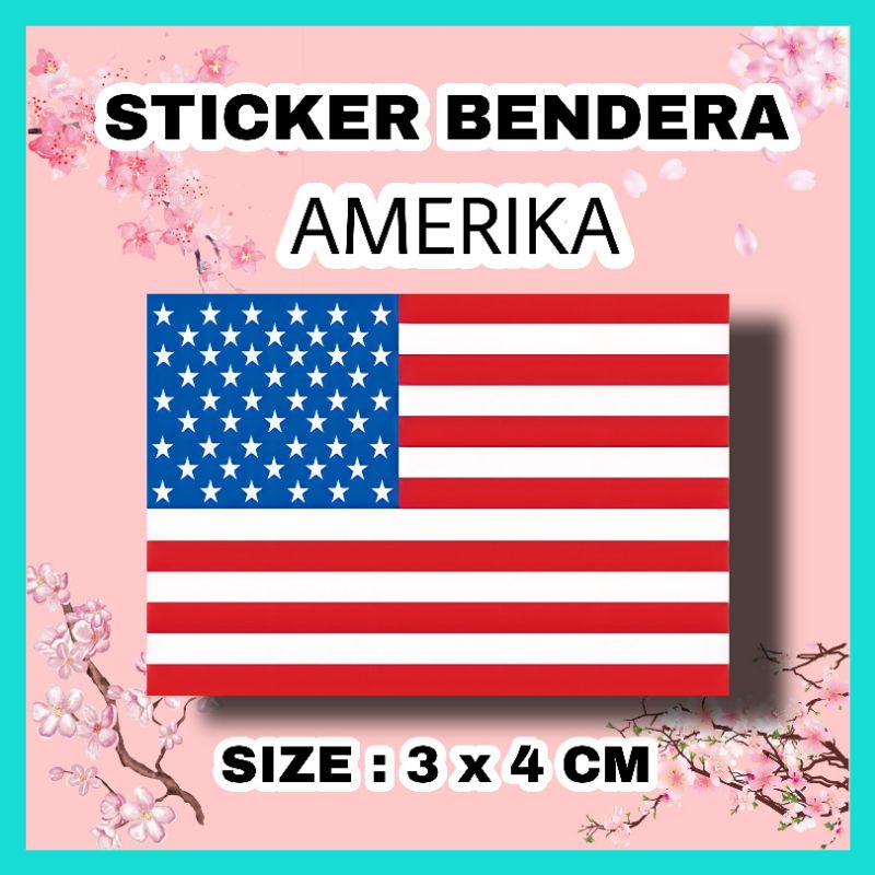 

STIKER PIPI BENDERA AMERIKA