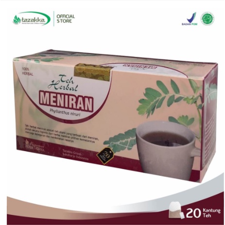

Teh Herbal MENIRAN tazakka herbal mujarab untuk meningkatkan imun atau daya tahan tubuh Halal BPOM resmi