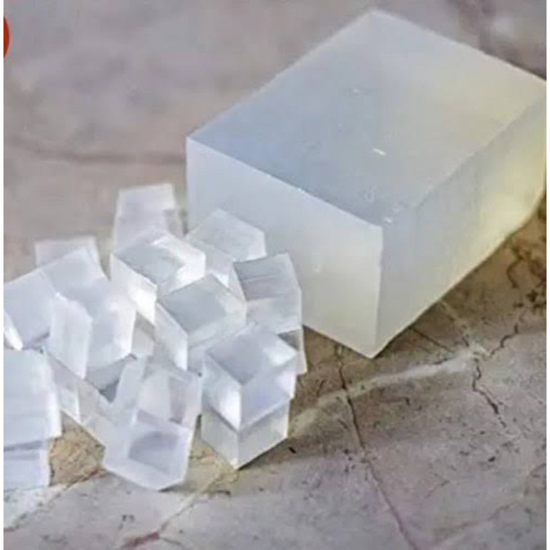 500gr Melt pour transparant soap base sabun badan melt & pour