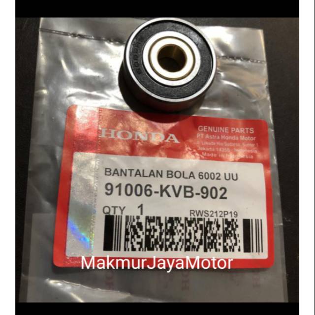 Bearing Bak Cvt 6002 Lahar Honda All Vario Beat Karbu Lama Old 125 Fi Shopee Indonesia