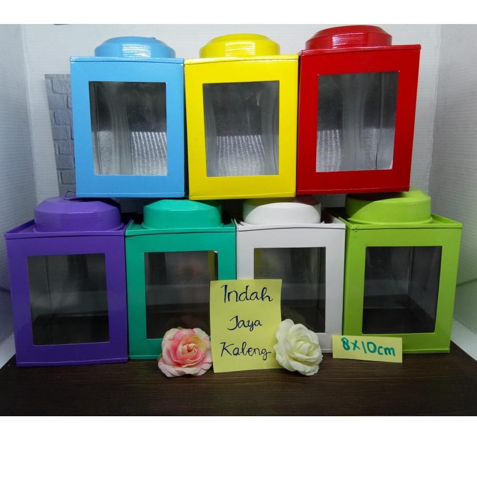 Ready Stock Kaleng Krupuk Mini/ Kaleng Kerupuk unik/ Toples Jadul /Toples Kue uk 8x10cm ,.,