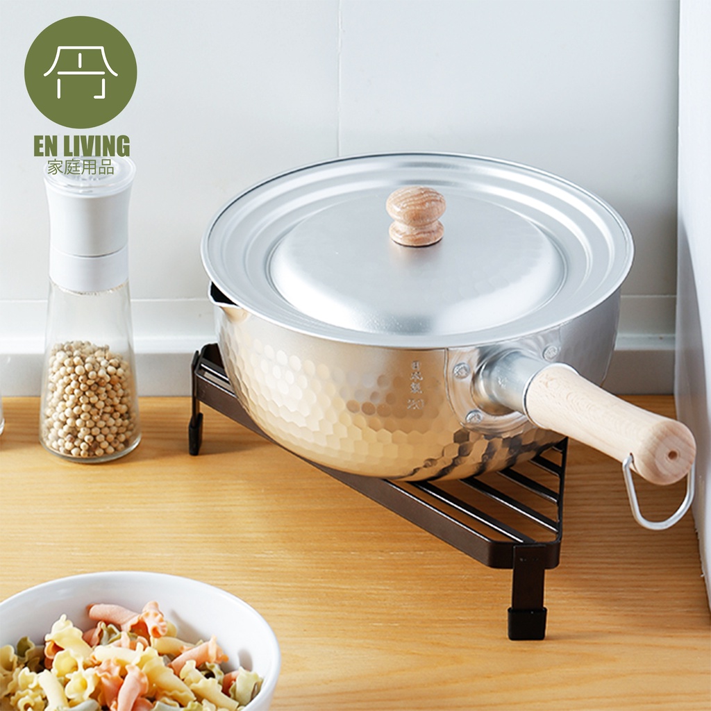 EN LIVING Sink Corner Shelf DARK BROWN / Rak Sudut / Rak Dapur / Rak Panci / Rak