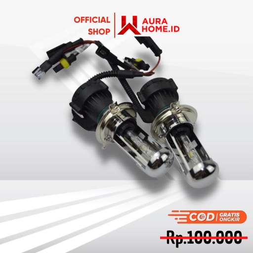 Lampu Mobil Headlight HID Xenon 6000K 35W 1 PCS /  Lampu Depan Utama Mobil Avanza Apv Alya Brio Bala
