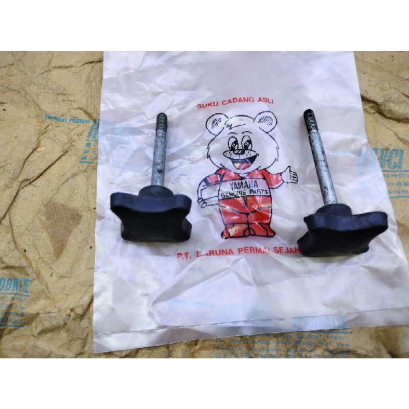 baut bok aki tutup aki cover aki side kick yamaha l2 l2g yb100 original baru
