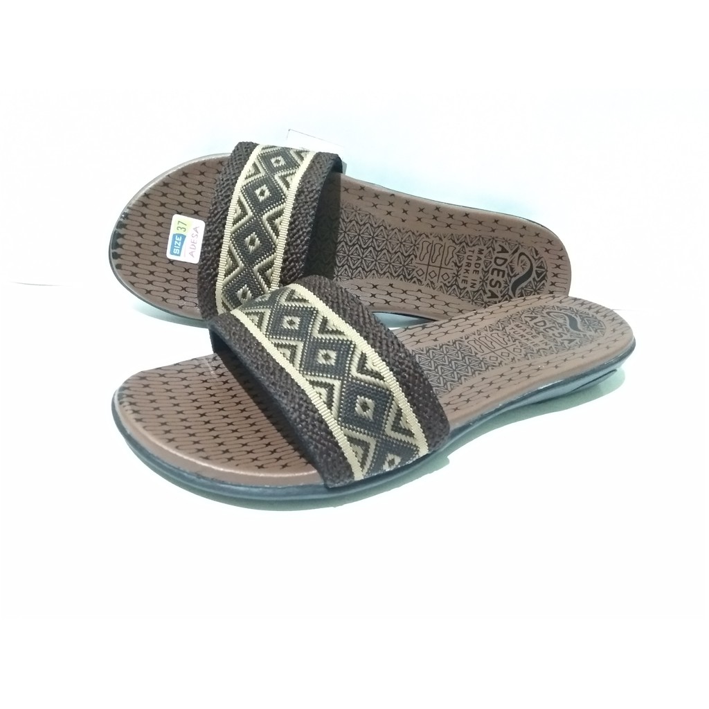 sandal wanita turki adesa/sandal wanita kekinian