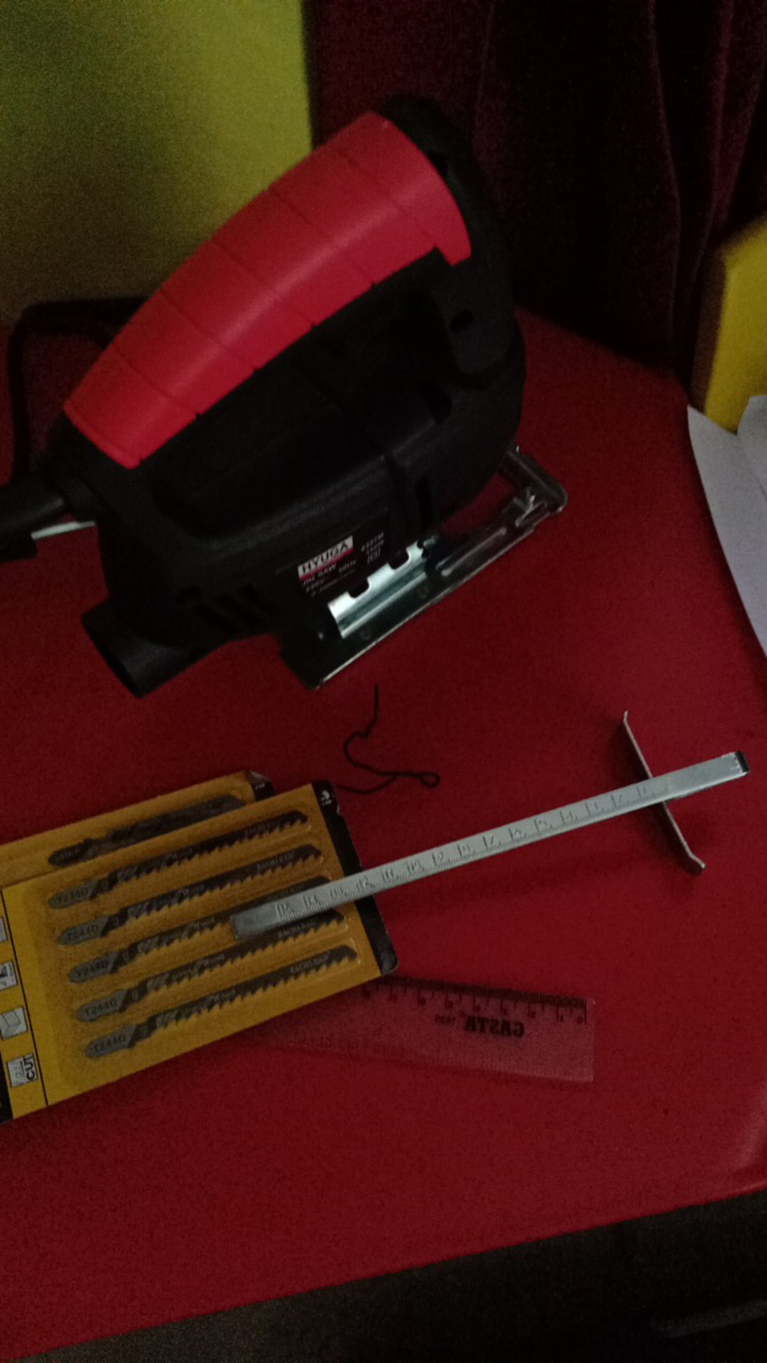 Promo Mesin Jigsaw Gergaji Kayu Triplek Besi Uchiha Type Heavy Duty Japan Bonus 5 Mata