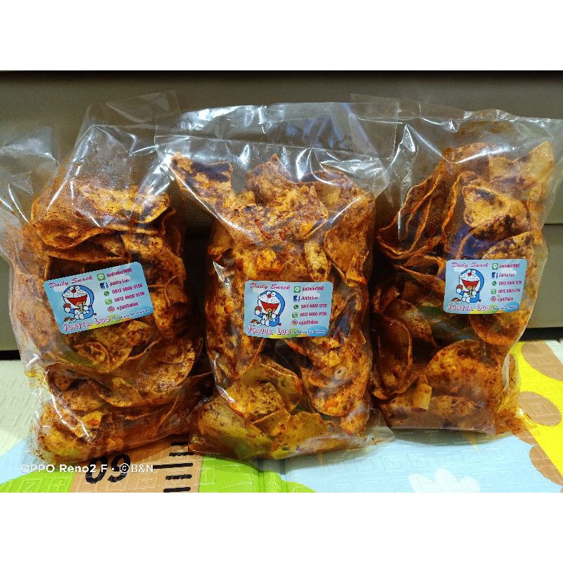 

keripik selat panjang