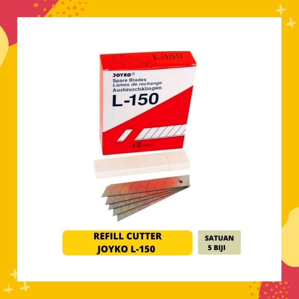 

Refill Isi Cutter Pemotong Joyko L 150 Pisau Besar