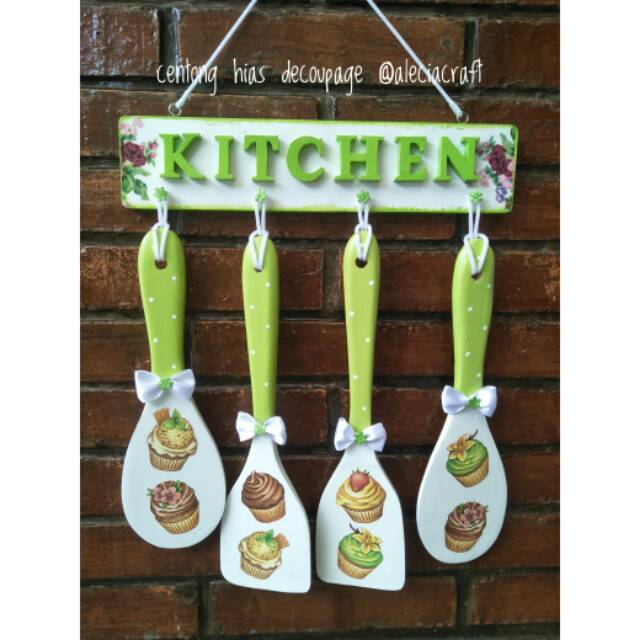 Jual Hiasan Dinding Dapur,Hiasan Kayu Unik,Hiasan Dinding Dapur Cantik