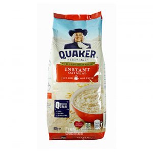 

ROLLED OATS | QUAKER INSTANT OATMEAL 800GR | SARAPAN SEHAT | VEGAN FOOD | OAT