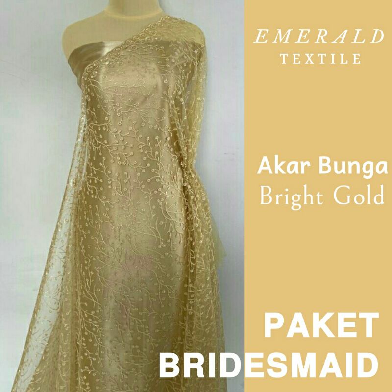 Paket Bridesmaid Spesial Package / Seragam Keluarga / Lamaran / Wisuda / Paket Bridesmaid By Emerald Textile