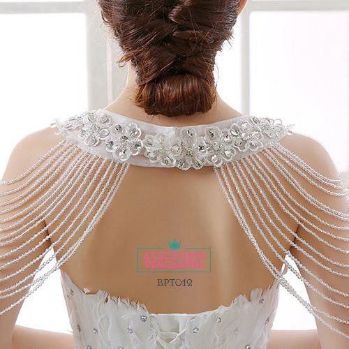 [LIMITED STOCK] BOLERO PENGANTIN MUTIARACARDIGAN PESTA CRYSTAL PREMIUM BPT012